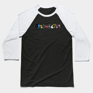 Complete Number Lore Alphabetlore  Fans Kids Baseball T-Shirt
